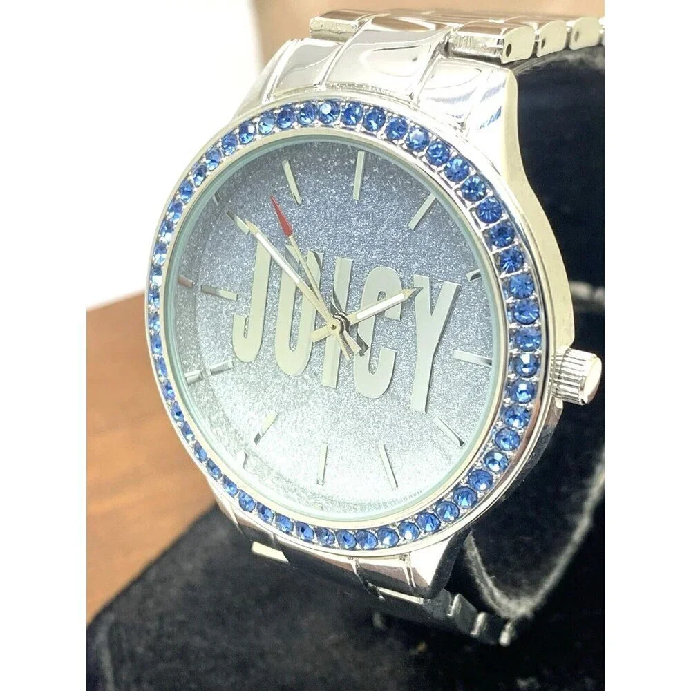 Juicy By Juicy Couture Women's Watch JC/5005 Quartz Blue Crystals Bezel …